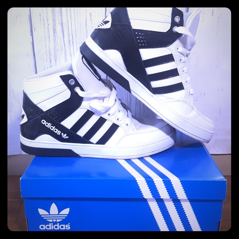 Adidas Hardcourt Block High Top Sneakers
